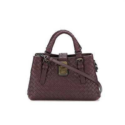 [스페셜오더]BOTTEGA VENETA-493994 보테가 베네타 다크 바롤로 인트레치아토 미니 로마백