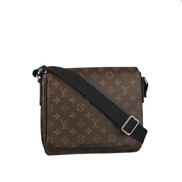 LOUIS VUITTON-N41030 루이비통 다미에 그라파이트 디스트릭트 메신저백 GM