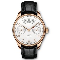 [스페셜오더]IWC-IW503501 IWC 포르투기저 애뉴얼 캘린더 스틸 실버 다이얼 워치 44mm