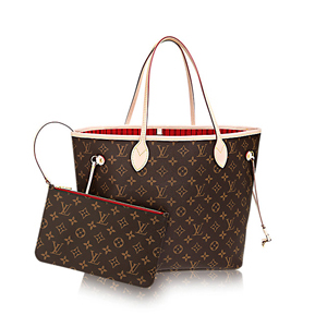 [스페셜오더]LOUIS VUITTON-M56584 루이비통 크림 카멜 모노그램 자이언트 LV 크래프티 네버풀 MM