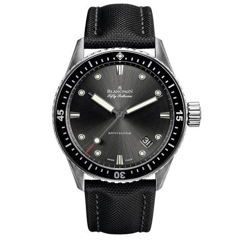 [스페셜오더]BLANCPAIN-블랑팡 피프티 패덤즈 바티스카프 스틸 세라믹베젤 다이버 워치44mm