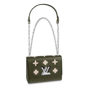 [스페셜오더]LOUIS VUITTON-M58688 루이비통 블랙 토뤼옹 가죽 트위스트 MM