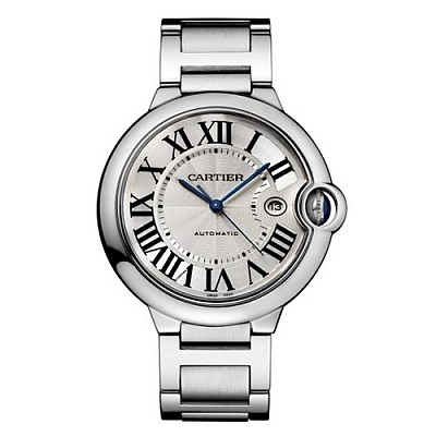 [스페셜오더]Cartier-까르띠에 발롱 블루 드 까르띠에 다이아 엑스트라-플랫 실버다이얼 워치 40mm