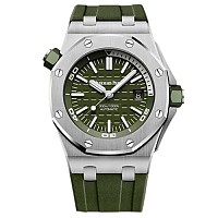 [스페셜오더]Audemars Piguet-오데마피게 로얄 오크 듀얼타임 파워리저브 스틸 블랙 41mm