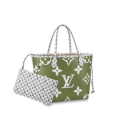 [스페셜오더]LOUIS VUITTON-M44716 루이비통 아이보리 정글 모노그램 애니멀 프린트 네버풀 MM