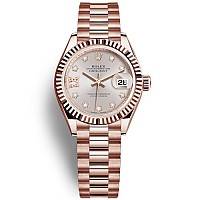 [스페셜오더]ROLEX-롤렉스 데이트저스트 데이트 다이아몬드 스틸 다크 로디움 시계 41mm