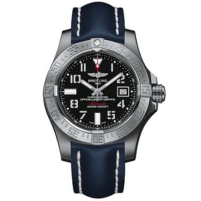 [스페셜오더]BREITLING-브라이틀링 어벤져 블랙 버드 티타늄 볼케이노 블랙 워치44mm