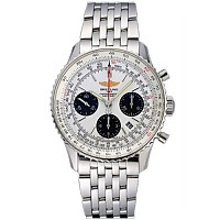 [스페셜오더]BREITLING-브라이틀링 내비타이머 로즈 골드 스틸 실버 Man´s 38mm