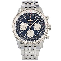 [스페셜오더]BREITLING-브라이틀링 내비타이머 로즈 골드 스틸 실버 Man´s 38mm