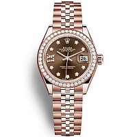 [스페셜오더]ROLEX-롤렉스 레이디 데이트저스트 스틸 다이아인덱스 여성시계28mm