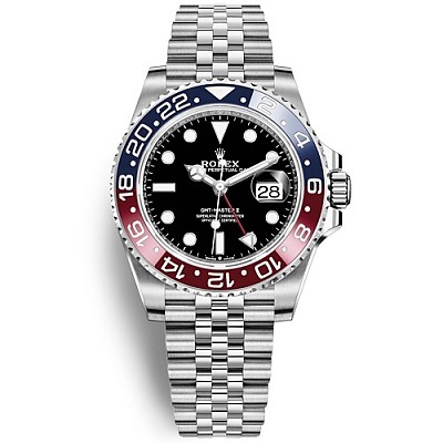 [스페셜오더]ROLEX-롤렉스 GMT-마스터 II 세라믹 베젤 스틸 블랙 40mm