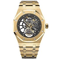 [스페셜오더]Audemars Piguet-오데마피게 로얄 오크 듀얼타임 파워리저브 스틸 블루 41mm