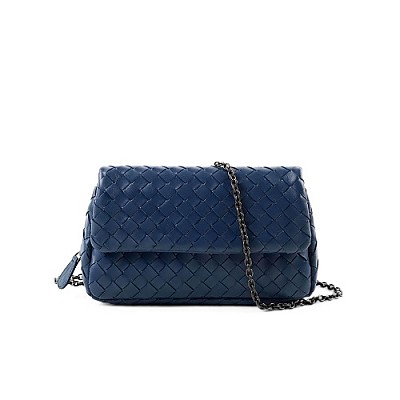 BOTTEGA VENETA-310774 보테가 베네타 바를로 인트레치아토 나파 미니 메신저백