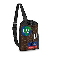 LV-N41719 루이비통 다미에 그라파이트 에비뉴 슬링 백 20cm