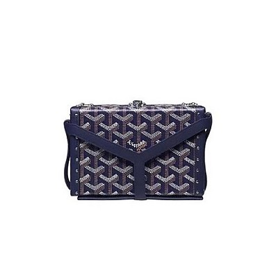 [스페셜오더]GOYARD-고야드 블루 미노디에르 레플리카 트렁크백