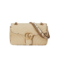 GUCCI-443497 4143 구찌 블루 GG 데님 GG 마몽 스몰 숄더백