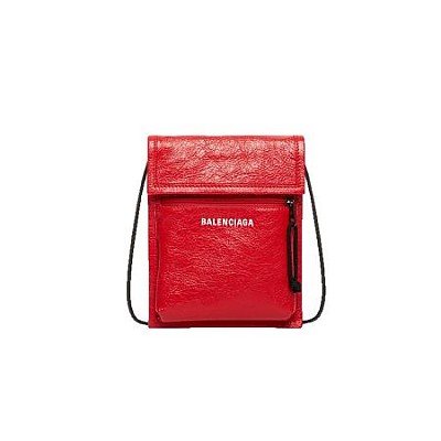 [스페셜오더]BALENCIAGA-532298 발렌시아가 레드 익스플로러 파우치 스트랩 백