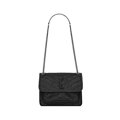 YSL-633178 생 로랑 DARK CORK 램스킨 NIKI 미디엄 숄더백 28cm