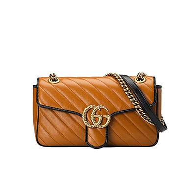 [스페셜오더]Gucci-443497 구찌 라이트 그레이 GG 마몽 스몰 숄더백 26cm