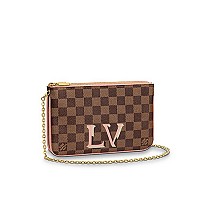 [스페셜오더]LOUIS VUITTON-M63905 루이비통 모노그램 플라워 포쉐트 더블 집 이미테이션 지갑