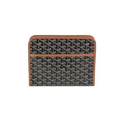 [스페셜오더]GOYARD-고야드 화이트 코튼 캔버스 Nécessaire polished 파우치