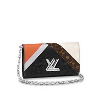 [스페셜오더]LOUIS VUITTON-M63594 루이비통 다미에 타임 트렁크 트위스트 체인 월릿