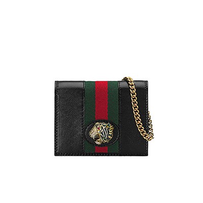 [스페셜오더]GUCCI-573790 8406 구찌 라자 체인 카드 케이스 월릿