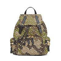 [스페셜오더]BURBERRY-4068951 버버리 블랙 로고 프린트 Rucksack 럭색 라지 백팩