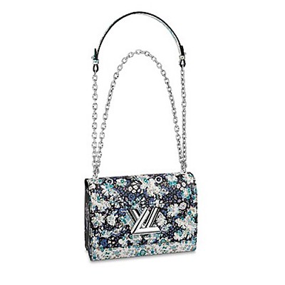 [스페셜오더]LOUIS VUITTON-M58688 루이비통 블랙 토뤼옹 가죽 트위스트 MM