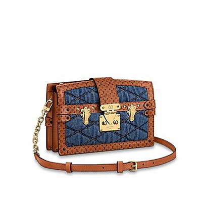 [스페셜오더]LOUIS VUITTON-M51698 루이비통 에삐 레더 핑크 트렁크 클러치 핸드백