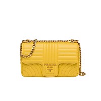 [스페셜오더]PRADA-1BD108 프라다 블랙 다이어그램 미디엄 숄더백