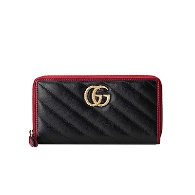 [스페셜오더]GUCCI-573810 8277 구찌 GG 마몽 지퍼 어라운드 이미테이션 장지갑