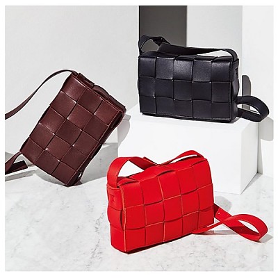 [스페셜오더]BOTTEGA VENETA-578004 보테가 베네타 레드 인트레치아토 카세트 백 #보테가레플리카가방