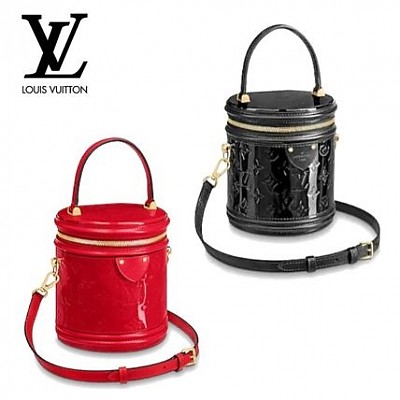 [스페셜오더]LOUIS VUITTON-M59143 루이비통 화이트 프린티드 페이턴트 송아지 가죽 깐느