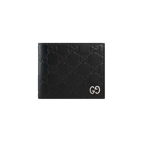 [스페셜오더]GUCCI-473916 1000 구찌 블랙 시그니처 2단 지갑