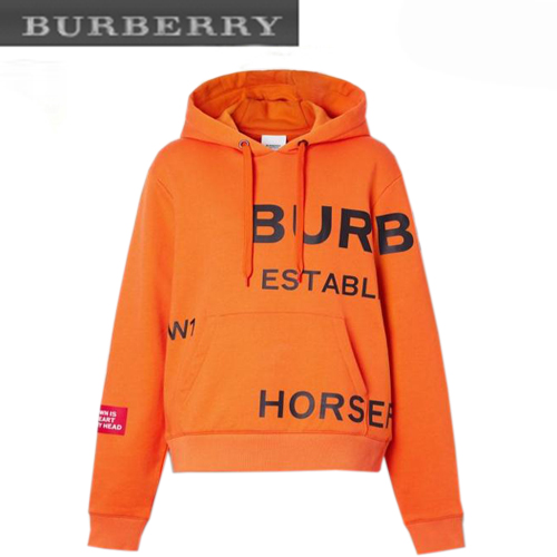 BURBERRY-80171651 버버리 호스페리 프린트 오버사이즈 후디