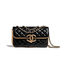 [스페셜오더]CHANEL-A57275 샤넬 그레이 램스킨 골드메탈 플랩백