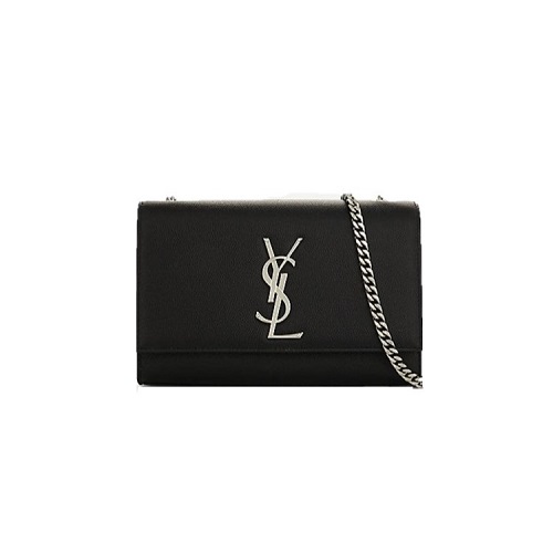 [스페셜오더]SAINT LAURENT-469390 생 로랑 블랙 실버 스몰 케이트 사첼백