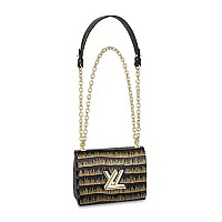 [스페셜오더]LOUIS VUITTON-M58569 루이비통 블랙 토뤼옹 터프팅 디테일 트위스트 PM