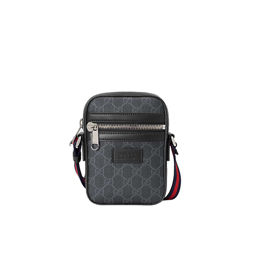 [스페셜오더]GUCCI-598103 1095 구찌 GG 블랙 수프림 스몰 메신저백