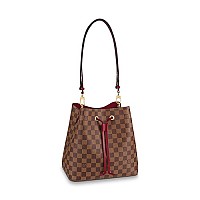 LV-M44020 루이비통 블랙 모노그램 네오노에 MM 버킷 백 26cm