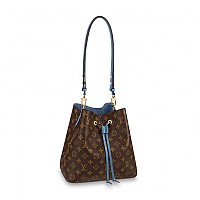 LV-M44020 루이비통 블랙 모노그램 네오노에 MM 버킷 백 26cm