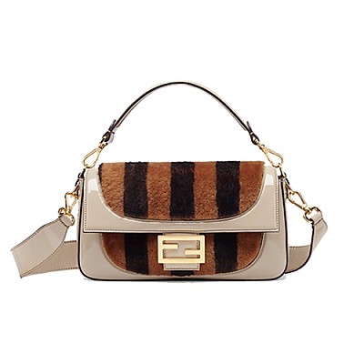 [스페셜오더]FENDI-8BR600 펜디 블루 더블 F 데님 바게트 라지