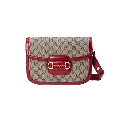 [스페셜오더]GUCCI-637115 8563 구찌 GG 수프림 1955 홀스빗 스몰 버킷백