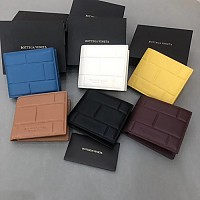 [스페셜오더]BOTTEGA VENETA-605721 보테가 베네타 그레이 인트레치아토 위빙 폴더 지갑 #미러급보테가