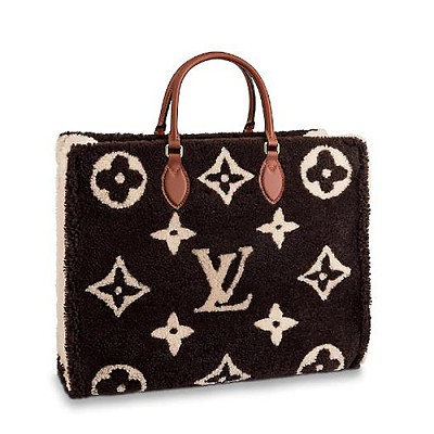 [스페셜오더]LOUIS VUITTON-M55421 루이비통 블랙/코클리코 레드 모노그램 시어링 온더고