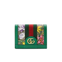 [스페셜오더]GUCCI-523155 8722 구찌 오피디아 레드 GG 플로라 카드 케이스 지갑