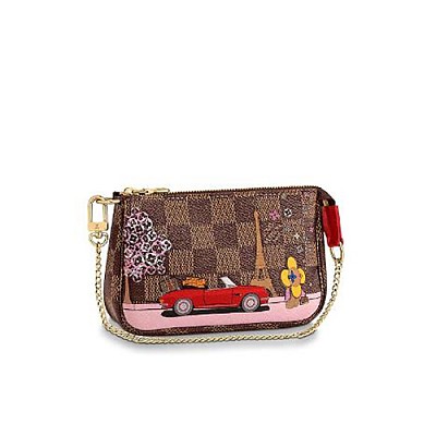 [스페셜오더]LOUIS VUITTON-M68489 루이비통 모노그램 홀리데이 프린트 미니 포쉐트 액세서리