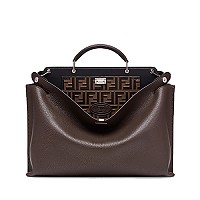 [스페셜오더]FENDI-7VA476 펜디 브라운 더블 F 디테일 피카부 아이코닉 에센셜