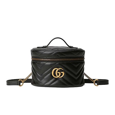 [스페셜오더]GUCCI-598594 9022 구찌 GG 마몽 화이트 마틀라세 미니 백팩